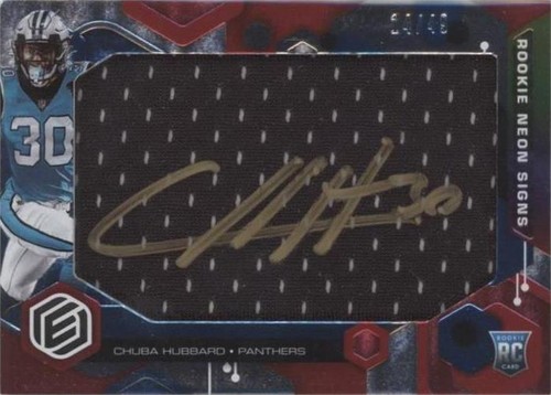 2021 Panini Elements Chuba Hubbard #RNS-CHU