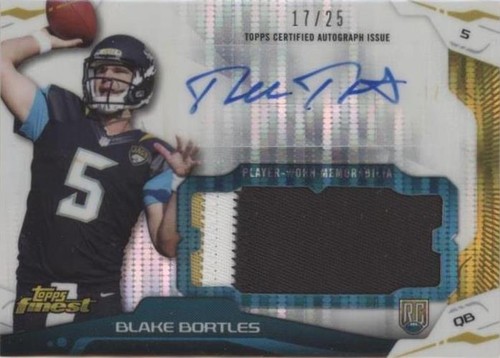 2014 Topps Finest Blake Bortles #AJR-BB