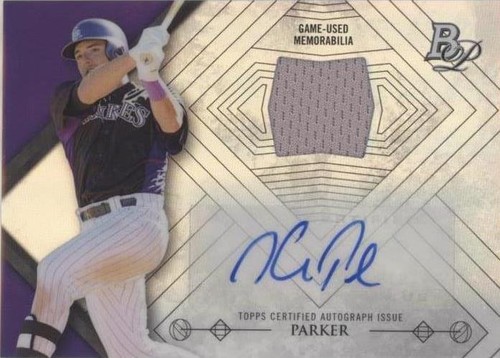 2014 Bowman Platinum - Kyle Parker #AR-KP