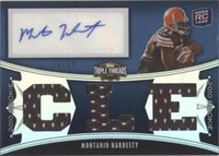 2010 Topps Triple Threads Montario Hardesty #117