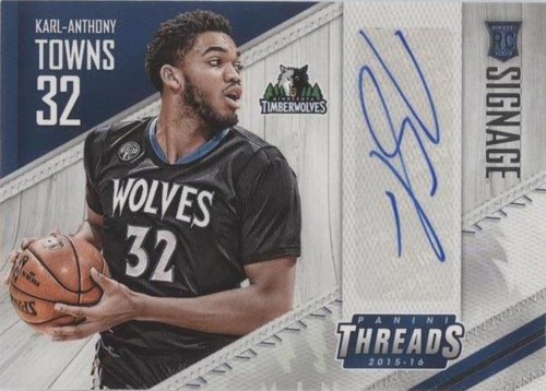 2015-16 Panini Threads - Karl-Anthony Towns #SR-KT