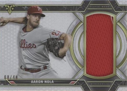 2021 Topps Triple Threads - Aaron Nola #SJR-AN
