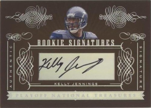 2006 Playoff National Treasures Kelly Jennings #171