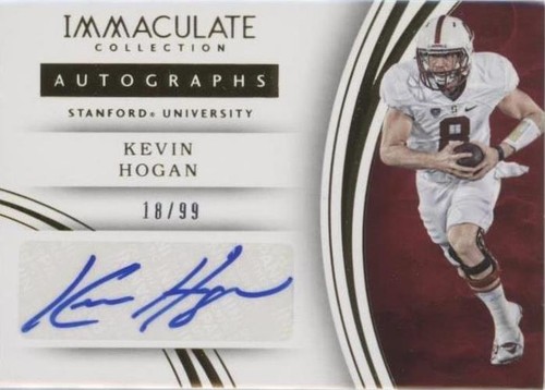 2016 Panini Immaculate Collection Collegiate Kevin Hogan #65