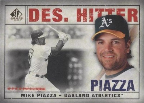 2008 SP Legendary Cuts - Mike Piazza #93