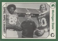1990 Collegiate Collection Michigan State Spartans Billy Joe DuPree Brad Van Pelt Duffy Daugherty #92