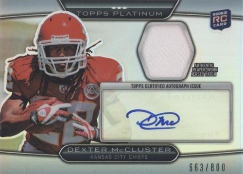 2010 Topps Platinum Dexter McCluster #ARP-DMC