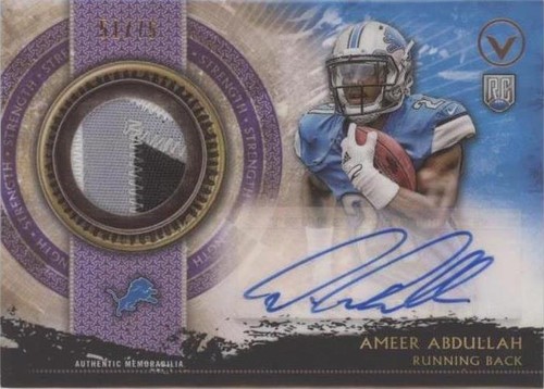 2015 Topps Valor Ameer Abdullah #SHA-AA