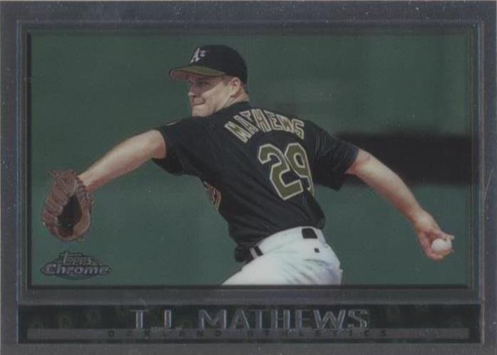 1998 Topps Chrome - T.J. Mathews #420