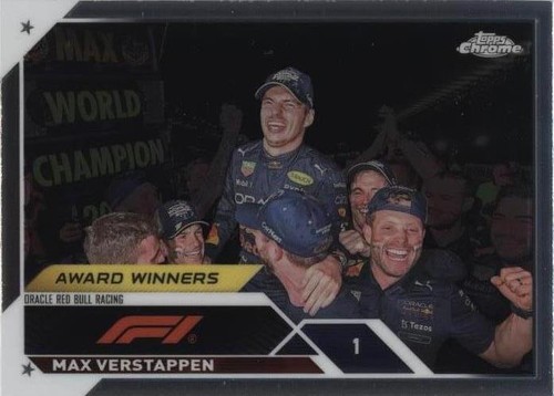 2023 Topps Chrome Formula 1 - Max Verstappen #190