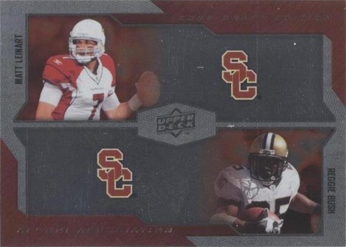 2008 Upper Deck Draft Edition Matt Leinart Reggie Bush #210