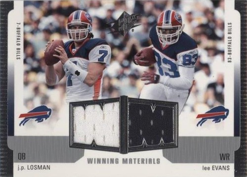 2005 SPx J.P. Losman Lee Evans #WM-LE