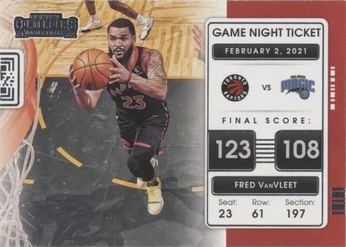 2021-22 Panini Contenders - Fred VanVleet #10