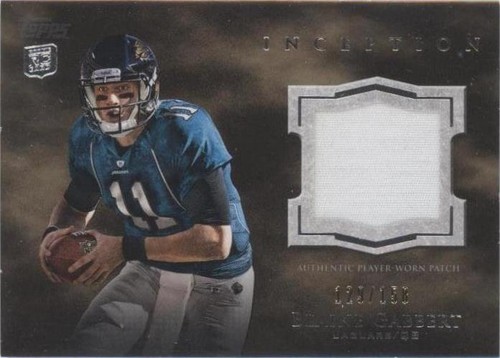 2011 Topps Inception Blaine Gabbert #RP-BG