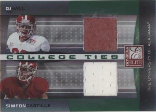 2008 Donruss Elite DJ Hall Simeon Castille #CTC-19