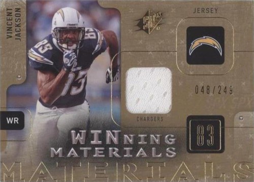2009 SPx Vincent Jackson #W-VJ