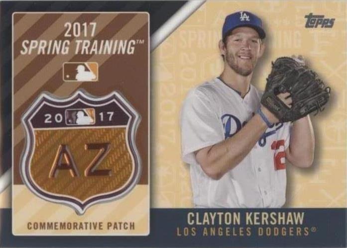 10枚限定 2017 Topps FINEST KERSHAW 直筆サインカード カーショー 