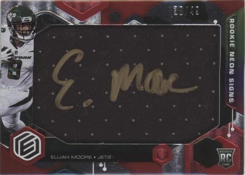 2021 Panini Elements Elijah Moore #RNS-EMO