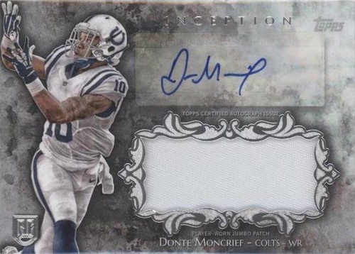 2014 Topps Inception Donte Moncrief #IAJP-DM
