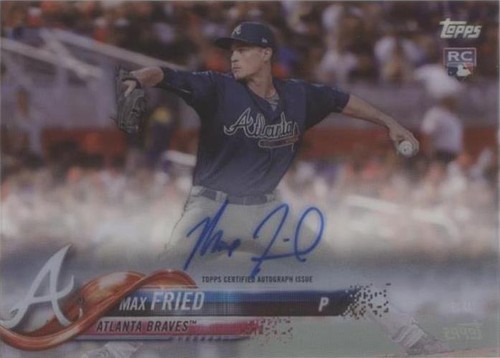 2018 Topps Clearly Authentic Autographs CAAMF Max Fried