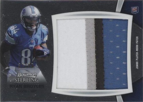 2012 Bowman Sterling Ryan Broyles #BSJRP-RB