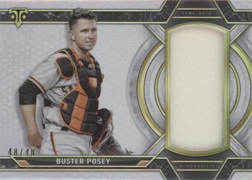 2021 Topps Triple Threads - Buster Posey #SJR-BPO