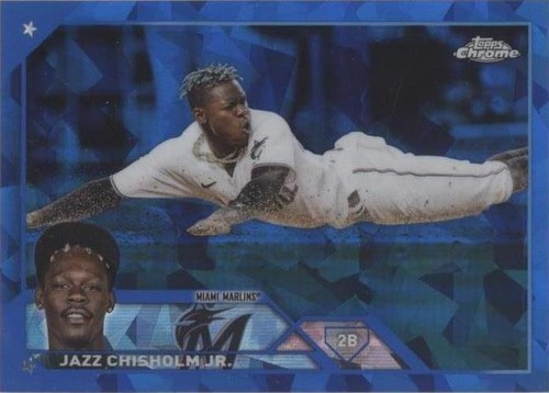 2023 Topps Chrome Sapphire Edition - Jazz Chisholm #172