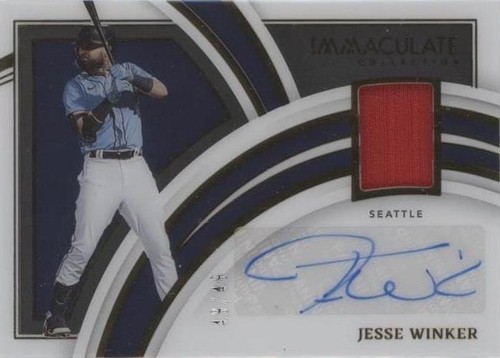 2022 Panini Immaculate Collection - Jesse Winker #CIMS-JW