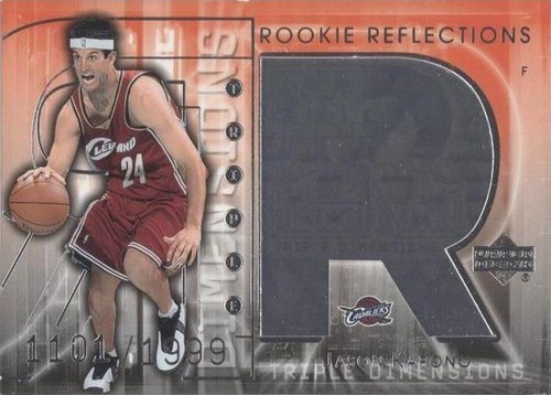 2003-04 Upper Deck Triple Dimensions - Jason Kapono #103