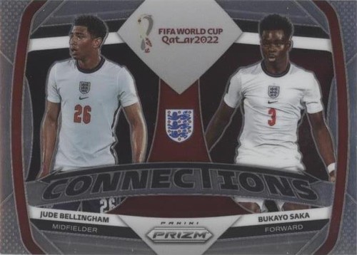 22-23 PANINI ベリンガム Jude Bellingham 世界30枚 2022-23 Panini Obsidian FIFA England Jude Bellingham Red