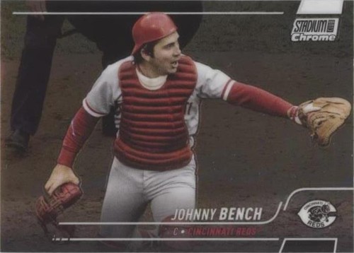 2022 Topps Stadium Club Chrome - Johnny Bench #131