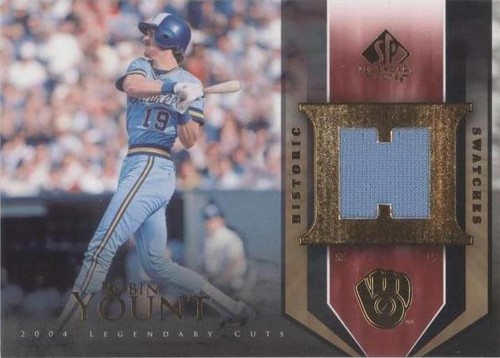 2004 SP Legendary Cuts - Robin Yount #HS-RY