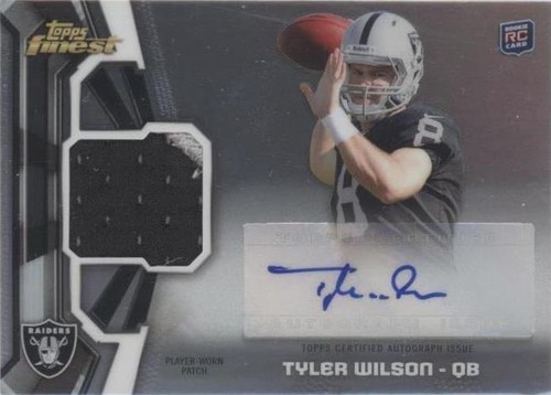 2013 Topps Finest Tyler Wilson #RAP-TW