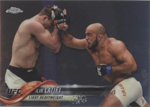 2018 Topps Chrome UFC - Ilir Latifi #41