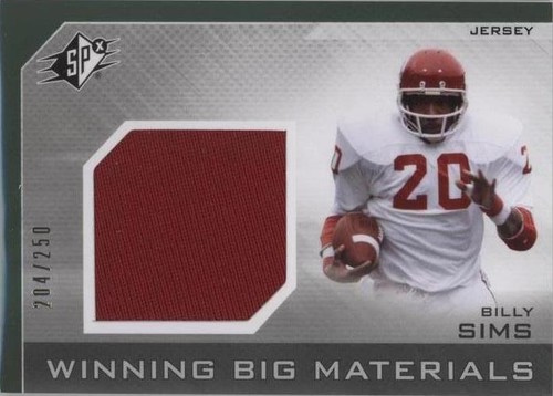 2013 SPx Billy Sims #WB-BS