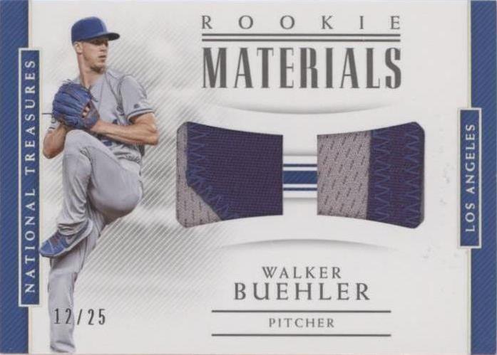 Panini National Treasures 2018 - Walker Buehler #RM-WB