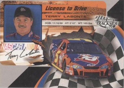 2002 Press Pass Trackside - Terry Labonte #LD 19