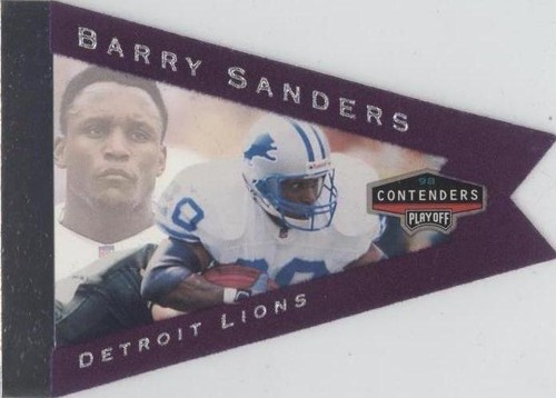 1998 Playoff Contenders Barry Sanders #35