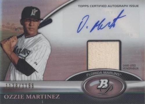 2011 Bowman Platinum - Ozzie Martinez #BAR-OM