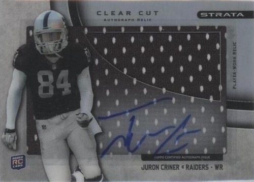 2012 Topps Strata Juron Criner #CCAR-JC