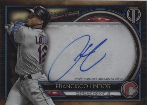 2020 Topps Tribute - Francisco Lindor #TA-FL