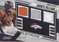 2023 Panini Absolute Javonte Williams #TOTT-JW