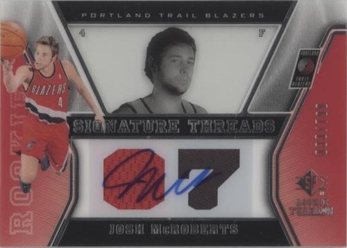 2007-08 SP Rookie Threads - Josh McRoberts #77