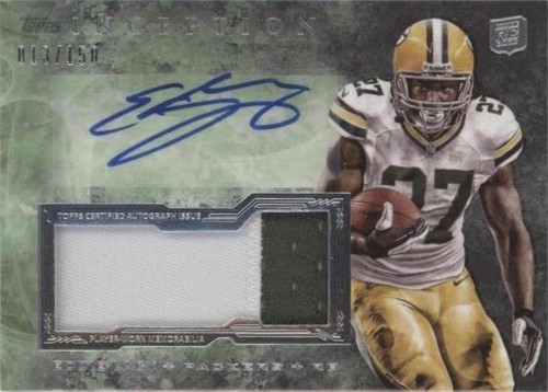 2013 Topps Inception Eddie Lacy #IAJP-EL