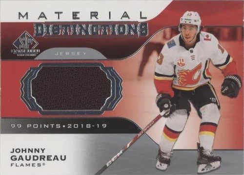 2020-21 Upper Deck SP Game Used - Johnny Gaudreau #DM-JG