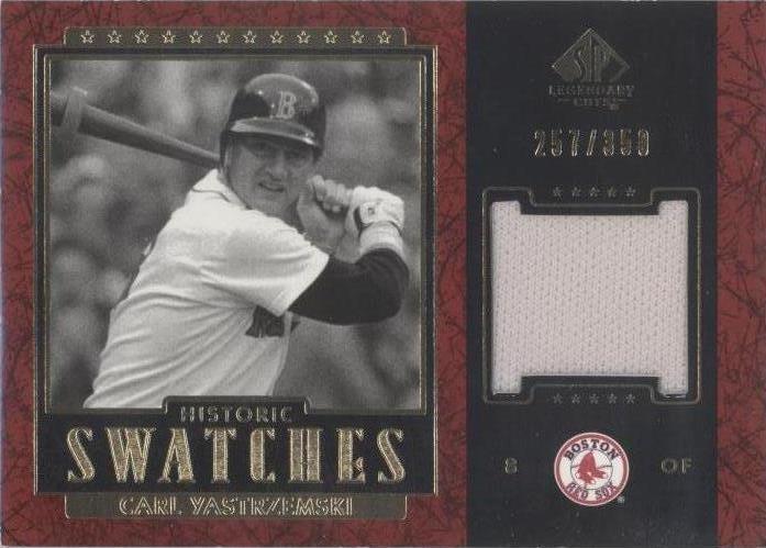 2003 SP Legendary Cuts - Carl Yastrzemski #J-CY