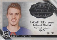 2018-19 Upper Deck The Cup - Brett Howden #2019-BH