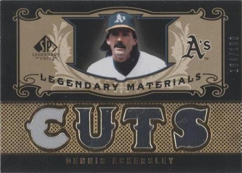 2007 SP Legendary Cuts - Dennis Eckersley #LM-EC