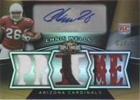 2009 Topps Triple Threads Chris Wells #105