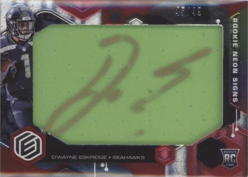 2021 Panini Elements D'Wayne Eskridge #RNS-DWE